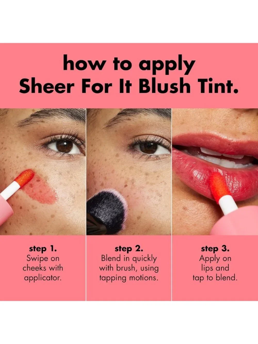 Sheer Blush Tint in Cherry Cola - Lightweight, Buildable Color for Radiant Glow